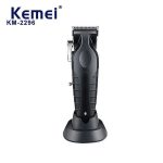 ماشین اصلاح کیمی مدل KM-2296 با تیغه کربن استیل و ضد آب - Image 2